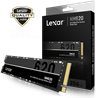 SSD Lexar NM620 256GB M.2 2280, PCIe Gen 3.x4, Read up: 3500Mb/s, Write up: 1300 Mb/s, TBW 125TB