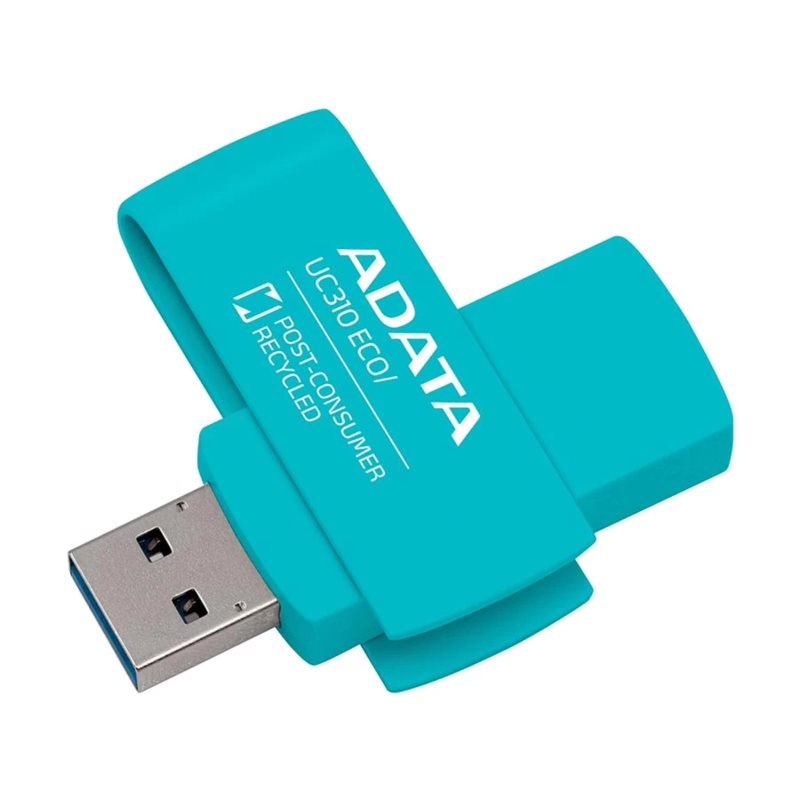 USB Flash ADATA 128GB UC310 ECO USB 3.2 Gen1 Mint