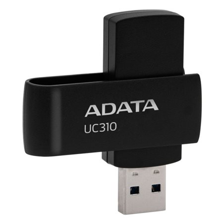 USB Flash ADATA 128GB UC310 USB 3.2 Gen1 Black