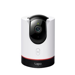Wi-Fi камера внутренняя поворотная TP-LINK Tapo C225 (4MP/4mm/2688x1520/H.265/IR 10m/Speaker/Mic/mSD 512Gb/датчик движения/режим