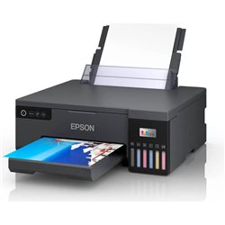 Принтер Epson L8050 (A4, СНПЧ 6Color, 22/22ppm Black/Color, 12sec/photo, 64-300g/m2, 5760x1440dpi, CD-Printing, Wi-Fi)