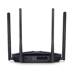 Роутер Wi-Fi Mercusys MR70X AX1800 DualBand WIFI-6 1201Mb/s 5GHz + 574MB/s 2.4GHz. 3xLAN 1GB/s, 4 антенны, IPTV
