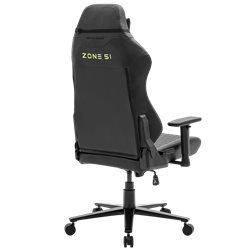 Кресло компьютерное игровое ZONE 51 ARENA PRO макс.нагрузка 150 кг, регулировка высоты/наклона/жесткости, эко.кожа, черный. с по