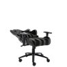 Кресло компьютерное игровое ZONE 51 GRAVITY макс.нагрузка 150 кг,регулировка высоты/наклона/жесткости, эко.кожа/замша, черный. с