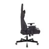 Кресло игровое Knight ARMOR макс.нагрузка 150 кг, регулировка высоты/жесткости, ткань/эко.кожа черный/оранжевый ромбик с подголо
