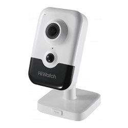 IP camera HIWATCH DS-I214W(C)(2.8mm) кубическая 2MP,IR 10M,WiFi,microSD,MIC-SPEAK,PIR 