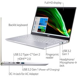 Acer Swift X SFX14-41G-R0SG Creator Купить в Бишкеке доставка регионы Кыргызстана цена наличие обзор SystemA.kg