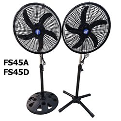 Вентилятор FS45A/FS45D (18", 100W, 3 скорости, Напольный, Поворотный, с телескопической ножкой)