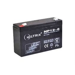 Аккумулятор MATRIX NP12-6 6V 12Ah