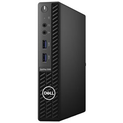 Компактный ПК Dell Optiplex 3080 Micro Intel Core i3-10100T (3.00GHz-3.80GHz), 8GB DDR4, 256GB SSD+500GB HDD, Intel UHD Graphics