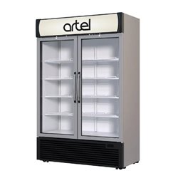 Витринный холодильник AHD-1500SN белый 