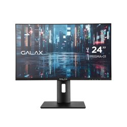 LED LCD 24", GALAX PRISMA-01, Black, VA, 1920x1080, 75Hz, 250cd/m2, 178/178, USB Type-C, DP, HDMI 1.4