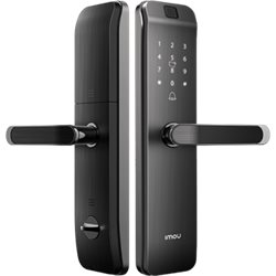 Умный замок IMOU K2C Smart Lock (Отпечаток, пароль, карта, ключ, моб прилож-е, mUSB, 4*АА батареи, на толщ двери 45-95mm) черный