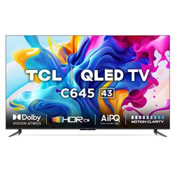 Телевизор 43" TCL 43C645 4K QLED