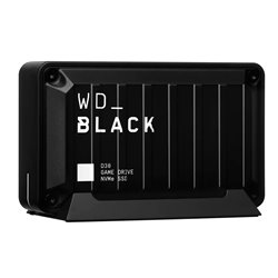 Внешний твердотельный накопитель SSD 1TB WD_BLACK D30 WDBATL0010BBK-WESN, USB 3.2 Gen 2 Type-C, USB 3.2, Read/Write up to 900MB/