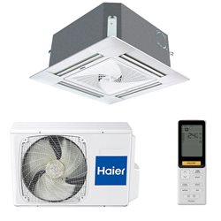 Кондиционер Haier AB71S1LG1FA/1U71S1LR1FA + (PB-950KB декоративная панель) кассетный