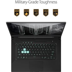 Ноутбук Asus TUF Dash F15 Gaming (TUF516PE-AB73) 15.6" FHD (1920x1080) 144Hz IPS, Intel Core i7-11370H (3.3GHz-4.8GHz), 16GB DDR