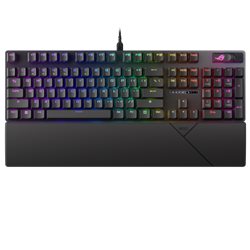 Клавиатура ASUS XA11 ROG STRIX SCOPE II RGB GAMING BACKLIGHT NX, Mechanical Switch USB, Anti-Ghosting N Key Rollover, USB (TypeC