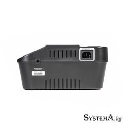 UPS SVC U-1000, Smart, 1000VA(600W), 12V/9Ah, AVR cтабилизатор: 165-275ВА, 8 вых: 4 системных (UPS)+4 (фильтр), 2x IEС С13, Blac