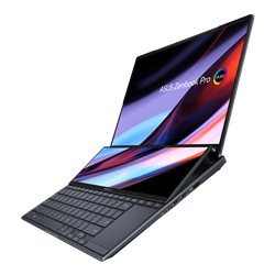 Asus ZenBook  Duo 14 OLED (UX8402ZA-M3103W) Tech Black, Intel Core® i5-12500H, 16GB LPDDR5, 1TB M.2 NVMe™ PCIe® 4.0, 14.5-inch 2