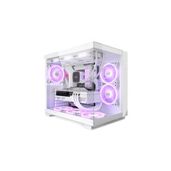 Корпус PC Cooler C3 T500 ARGB BK ATX 1xUSB 3.1, Gen2 Type-C, 2xUSB 3.0,HDAudio,2x2,5" SSD, 2x3,5" HDD, with 6 FANS,Tempered Glas