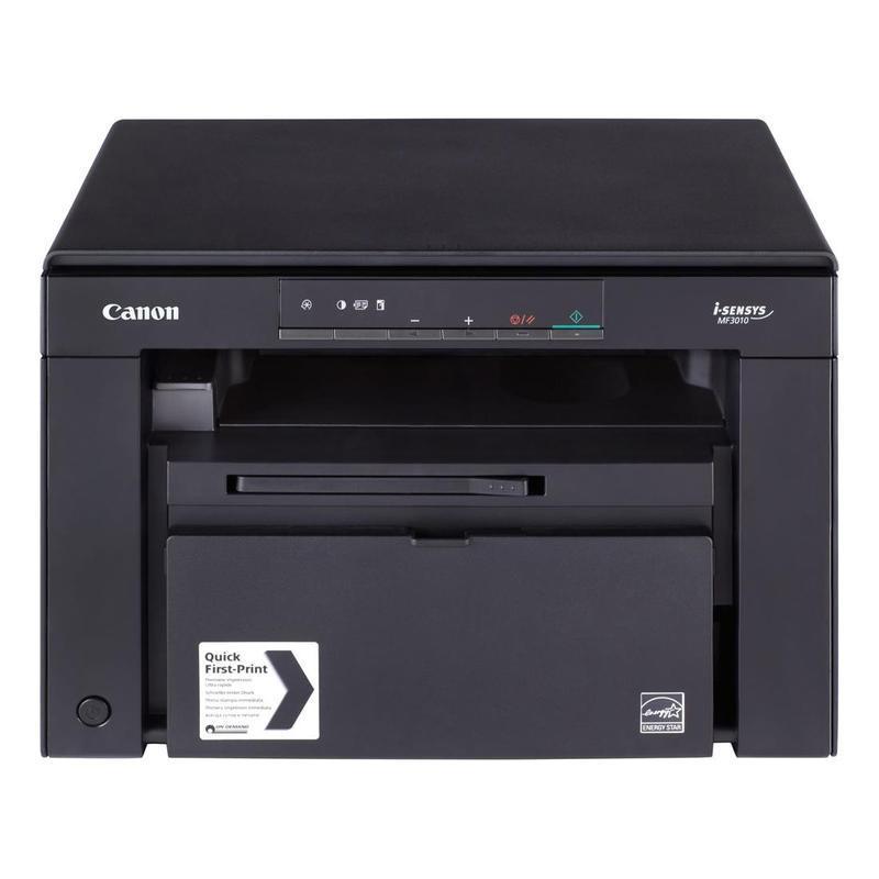 МФУ Canon i-SENSYS MF3010 (A4,18ppm(cpm),1200x600dpi,50-200%,1200x2400dpi,USB)