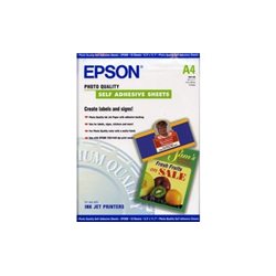 Фотобумага самоклеящаяся матовая Epson C13S041106 (A4, Matte, 167 g/m2, 10 sheets)