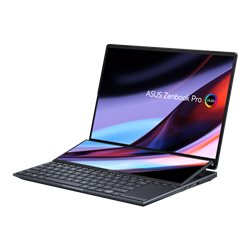 Asus ZenBook  Duo 14 OLED (UX8402ZA-M3103W) Tech Black, Intel Core® i5-12500H, 16GB LPDDR5, 1TB M.2 NVMe™ PCIe® 4.0, 14.5" 2.8K 