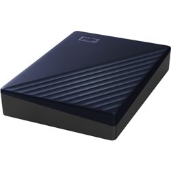 Внешний жесткий диск HDD 4TB WD My Passport WDBA2F0040BBL-WESN, USB 3.2 Gen 1, 2.5", Blue