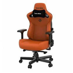 Gaming Chair AD12YDC-L-01-O-PV/C AndaSeat Kaiser 3 L ORANGE 4D Armrest 65mm wheels PVC Leather