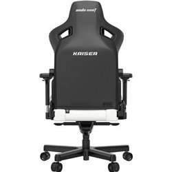 Gaming Chair AD12YDC-L-01-W-PV/C AndaSeat Kaiser 3 L WHITE 4D Armrest 65mm wheels PVC Leather