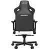 Gaming Chair AD12YDC-L-01-W-PV/C AndaSeat Kaiser 3 L WHITE 4D Armrest 65mm wheels PVC Leather