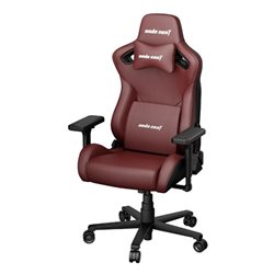 Gaming Chair AD12YXL-17-AB-PV AndaSeat Kaiser Frontier XL MAROON 4D Armrest 65mm wheels PVC Leather