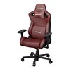 Gaming Chair AD12YXL-17-AB-PV AndaSeat Kaiser Frontier XL MAROON 4D Armrest 65mm wheels PVC Leather