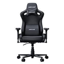 Gaming Chair AD12YXL-17-B-PV AndaSeat Kaiser Frontier XL BLACK 4D Armrest 65mm wheels PVC Leather