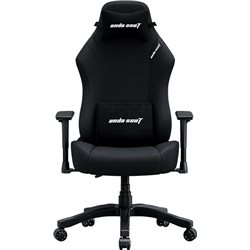 Gaming Chair AD18-44-B-F-CIS AndaSeat Luna BLACK 1D Armrest 60mm wheels Fabric