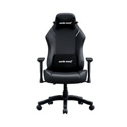 Gaming Chair AD18-44-B-PV-CIS AndaSeat Luna BLACK 1D Armrest 60mm wheels PVC Leather