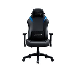 Gaming Chair AD18-44-BS-PV-CIS AndaSeat Luna BLACK&BLUE 1D Armrest 60mm wheels PVC Leather