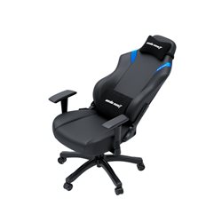 Gaming Chair AD18-44-BS-PV-CIS AndaSeat Luna BLACK&BLUE 1D Armrest 60mm wheels PVC Leather
