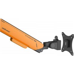 Monitor Arm AD-W-A9-1S-BO AndaSeat 17''-42',max 15Kg, rotation 360°, Tilt Range -75° to 75° ORANGE