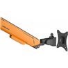 Monitor Arm AD-W-A9-1S-BO AndaSeat 17''-42',max 15Kg, rotation 360°, Tilt Range -75° to 75° ORANGE