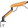 Monitor Arm AD-W-A9-1S-BO AndaSeat 17''-42',max 15Kg, rotation 360°, Tilt Range -75° to 75° ORANGE