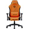 Gaming Chair AD18Y-14-OB-PV/C AndaSeat Phantom 3 Tiger ORANGE 2D Armrest 60mm wheels PVC Leather