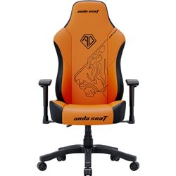 Gaming Chair AD18Y-14-OB-PV/C AndaSeat Phantom 3 Tiger ORANGE 2D Armrest 60mm wheels PVC Leather