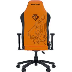 Gaming Chair AD18Y-14-OB-PV/C AndaSeat Phantom 3 Tiger ORANGE 2D Armrest 60mm wheels PVC Leather