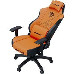 Gaming Chair AD18Y-14-OB-PV/C AndaSeat Phantom 3 Tiger ORANGE 2D Armrest 60mm wheels PVC Leather