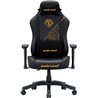 Gaming Chair AD18Y-14-B-PV/C AndaSeat Phantom 3 Tiger BLACK 2D Armrest 60mm wheels PVC Leather