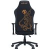Gaming Chair AD18Y-14-B-PV/C AndaSeat Phantom 3 Tiger BLACK 2D Armrest 60mm wheels PVC Leather
