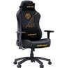 Gaming Chair AD18Y-14-B-PV/C AndaSeat Phantom 3 Tiger BLACK 2D Armrest 60mm wheels PVC Leather