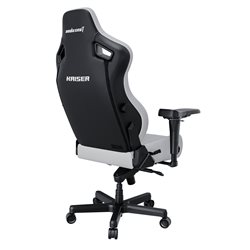 Gaming Chair AD12YDDC-XLL-20-W-PV/C AndaSeat Kaiser 4 XL WHITE 5D Armrest 65mm wheels PVC Leather